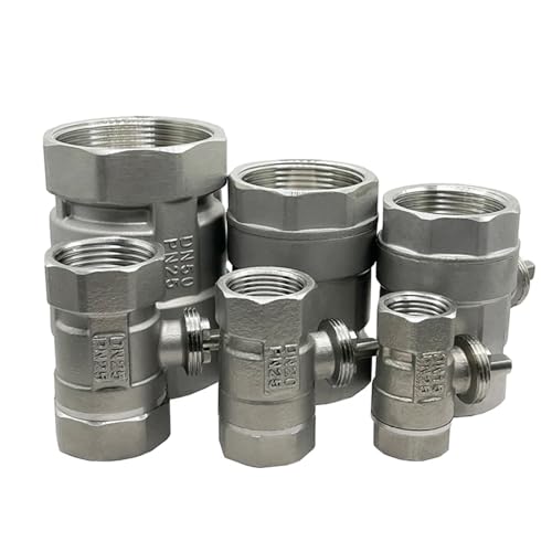 Vanne motorisée DN32 en acier inoxydable pour régulation de débit électrique - 4