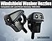 Swzld 2Pcs Windshield Washer Nozzles Compatible with Land Rover Discovery 1999-2004, DNJ500090, Left & Right