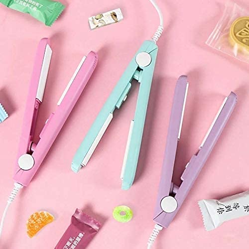 VATSAL Electric Heat Sealer Machine Mini Bag Sealer Portable Mini Sealing Machine Manual Heat Sealer Machine Handheld Vacuum Sealer for Bags, Plastic Bags, Snack Bags, Chip Bags-image-14