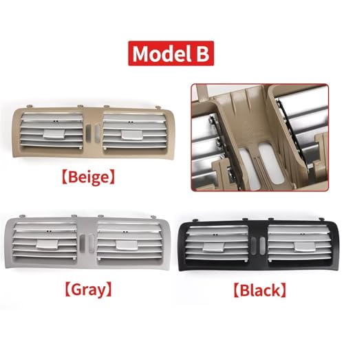 Rejilla ventilación para Benz W251 Clase R 2006-2017 compatible con panel 2518300554 5
