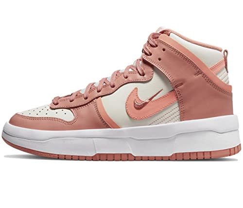 Nike Dunk High Up Femme Style : Dh3718, Sail/Crimson Bliss, 36.5 EU