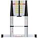 WolfWise 15.5FT Aluminum Telescoping Ladder with Stabilizer, Telescopic Extension Ladder 330 Pounds Capacity