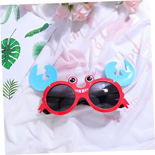 MUSISALY Óculos de sol para crianças, acessório para foto de desenho animado, suprimentos de praia h
