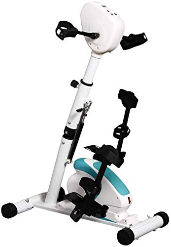 Bicicleta de ejercicio para piernas y brazos con mesa miniatura 1