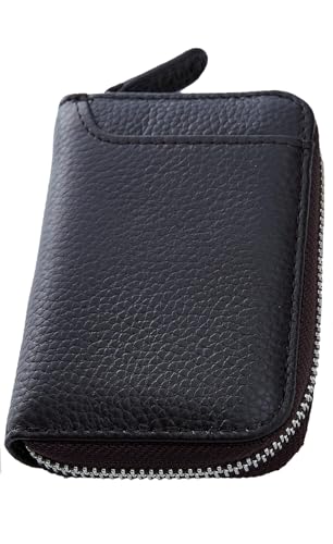 【高見え】小銭入れ コインケース 本革 メンズ レディース 小さい 財布 キーリング付き [STREAM] (ダークブラウン)