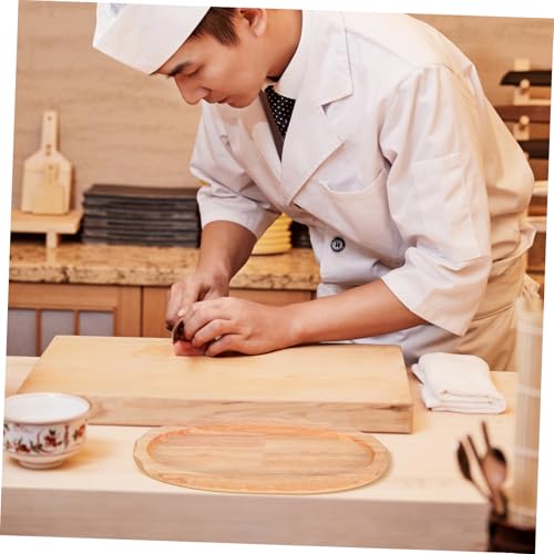 Bandeja Oval de Madera para Sushi 30x12cm miniatura 5