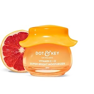 Dot & Key Vitamin C + E Sorbet Super Bright Moisturizer for Face Vitamin C Face Cream For Glowing Skin Reduces Skin Dullness Oil Free & Lightweight For All Skin Types 60ml