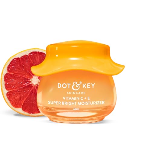 Dot & Key Vitamin C & E Sorbet Face Moisturizer | Lightweight Oil-Free Daily Cream | For All Skin Types | 2.02 fl oz (60 ml)