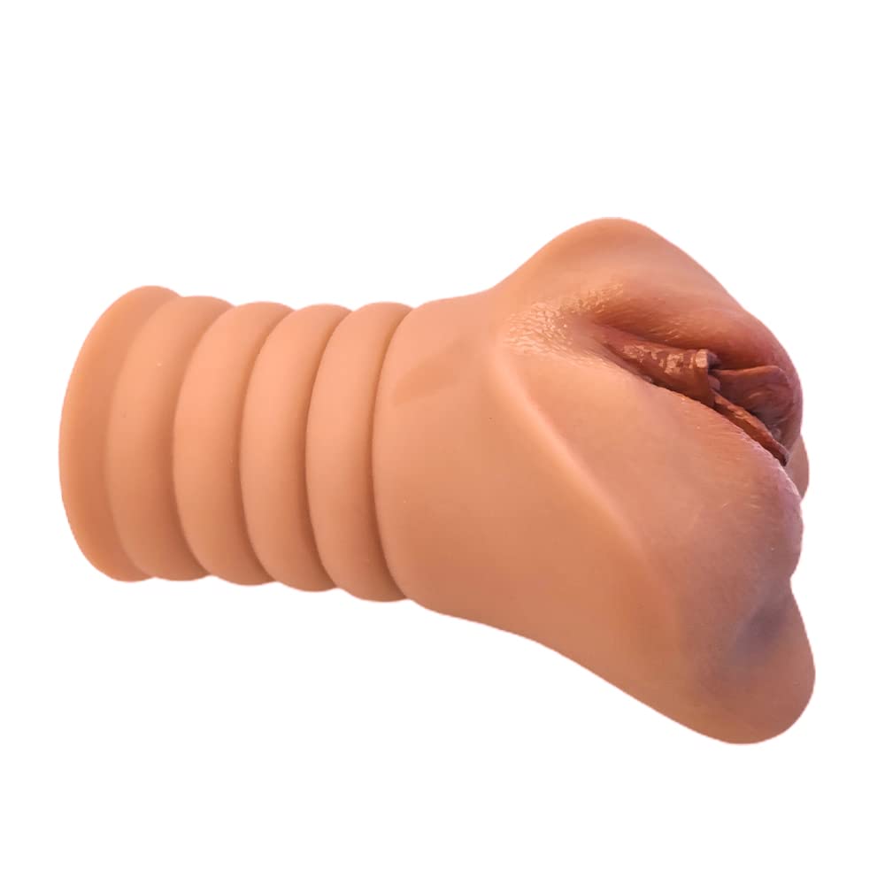 Masturbateur de poche pour chatte masturbateur en silicone (700 g), masturbateur vaginal, 16 cm