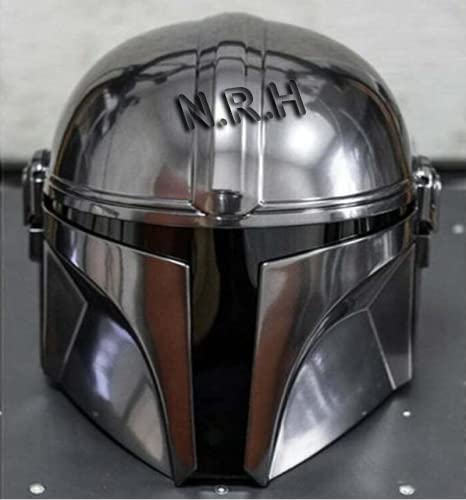 Mandalorianer Helm Mittelalter Cosplay - Handgefertigte Vollmaske Aus Stahl Für Star Wars Fans