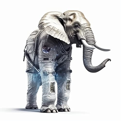 Image of Yoonek Graphics Elephant Vinyl Decal Sticker for Car Window, Laptop, and More. #1925Option9-4