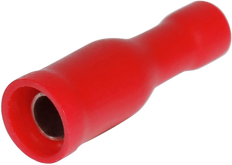Turbocar T-640695 Round Female Pods Diameter 4 mm Red X 10