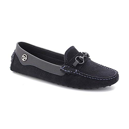 Sapato Feminino Mocassim Drive Car Care Couro