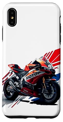Ride With Passion �N���V�b�N �o�C�J�[�A�p���� �`���S�� �X�}�z�P�[�X iPhone XS Max �p