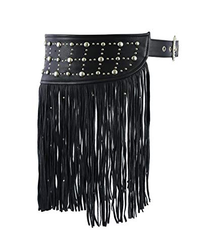Tassel stud hip belt for Women2