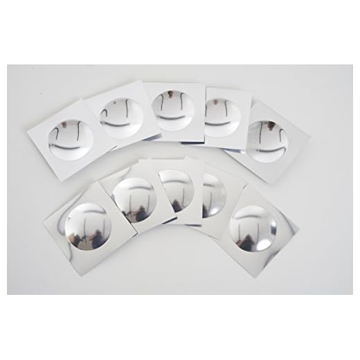TickiT 48013 konvex/konkav spegel (paket med 10)