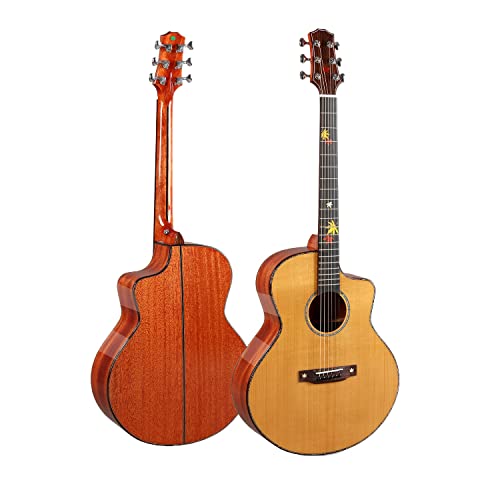 MEIeynt Guitare Acoustique débutant Adulte Pleine Taille 41 Pouces pan coupé Acustica Guitarra Bundle Kit avec Sac Tuner… - Les Beatles, Paul McCartney, John Lennon, RIngo Starr, George Harrison MEIeynt Guitare Acoustique débutant Adulte Pleine Taille 41 Pouces pan coupé Acustica Guitarra Bundle Kit avec Sac Tuner…