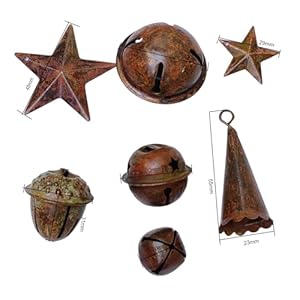 Nodirtyrustyacornbellscountryprimitivecraftjinglebellstarcutoutshapebellsvintagerustyhangingchristmassbellmetalbarnstarhomegardendecoration2cmcrossbell Urban Country Home Decor No dirty rusty acorn bells country primitive craft jingle bell star cutout shape bells vintage rusty hanging christmass bell metal barn star home garden decoration 2cm cross bell urban country home decor