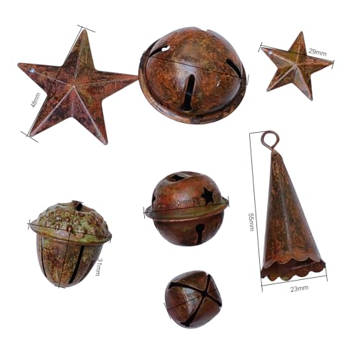 Nodirtyrustyacornbellscountryprimitivecraftjinglebellstarcutoutshapebellsvintagerustyhangingchristmassbellmetalbarnstarhomegardendecoration2cmcrossbell Urban Country Home Decor No dirty rusty acorn bells country primitive craft jingle bell star cutout shape bells vintage rusty hanging christmass bell metal barn star home garden decoration 2cm cross bell urban country home decor