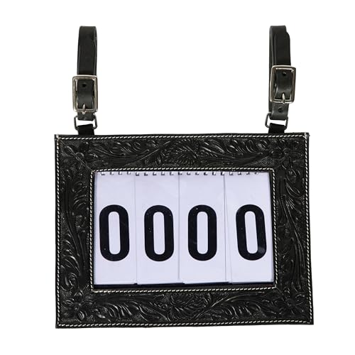 Professional's Choice Tooled Number Holder | Black