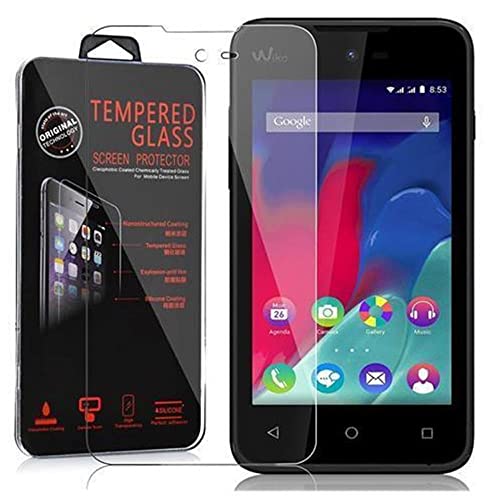 Cadorabo Panzer Schutz Glas für WIKO SUNSET 2 - Schutzfolie in Ultra-Klar Hüllen fre&lich - Gehärtetes (Tempered) Glas Dipslayschutz Folie in 9H Festigkeit Anti Kratzer