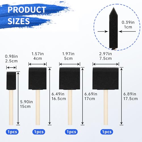 Brochas de 1/2 pulgada 12 Imagen adicional