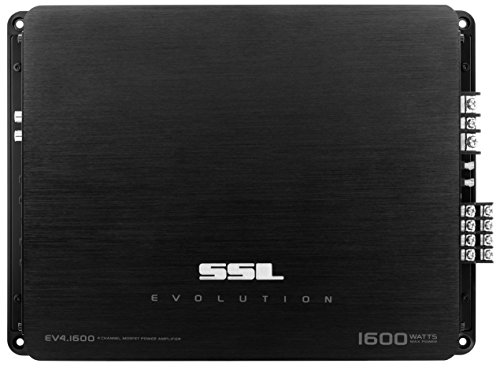 Sound Storm Labs Ev4.1600 Evolution 1600 Watt 4 Channel 2 To 8 Ohm Stable Class A B Full Range Bridgeable Mosfet Car Amplifier With Remote Subwoofer Control #TOP4