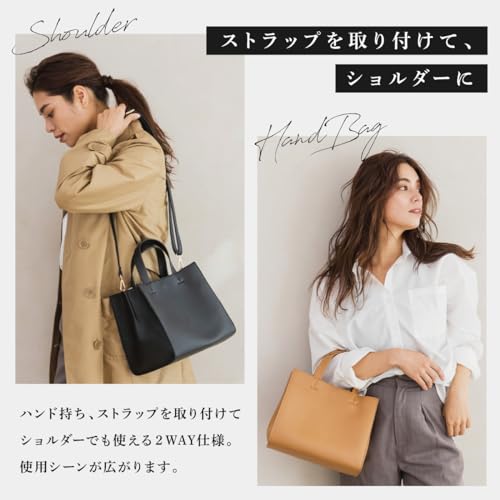 ミウォルナ トートバッグ ショルダーバッグ ハンドバッグ レディース 2way ミニトートバッグ 斜め掛け 軽量 大容量 の商品画像 2