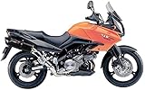 auspuff homologierte gpr k.54.fune auspuff homologierte furore nero kompatibel mit kawasaki klv 1000 2004 2005 2006 2007 mototopgun