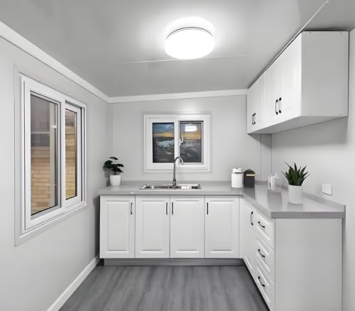 40FT Prefab Tiny Home for Sale Luxury Tiny Houses to Live in for Adults Mobile Expandable Container House with 2/3 Bedrooms, Kitchen, Bathroom, Modern Prefabricated Modular Foldable House Kit Barn - Image 5