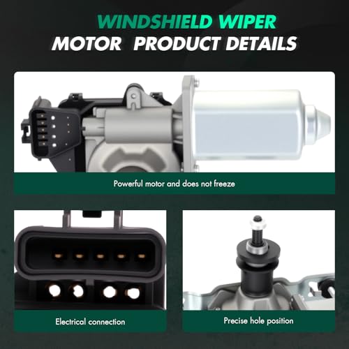 Image of SCITOO Rear Windshield Wiper Motor Replacement fit for 1999-2004 for Jeep for Grand Cherokee,Replaces OEM: 55155895AF,55155884AC