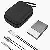 GEEKRIA Audio Interface Carrying Case, Compatible with Teenage Engineering CM-15, EVA Hard Shell Portable Travel Bag (Dark Gray) #3
