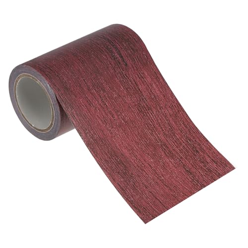 PATIKIL Wood Grain Repair Tape 3"x15ft Self Adhesive Dark Chestnut Mahogany