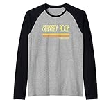 Vintage Slippery Rock Pennsylvania PA Souvenir Gift Raglan Baseball Tee