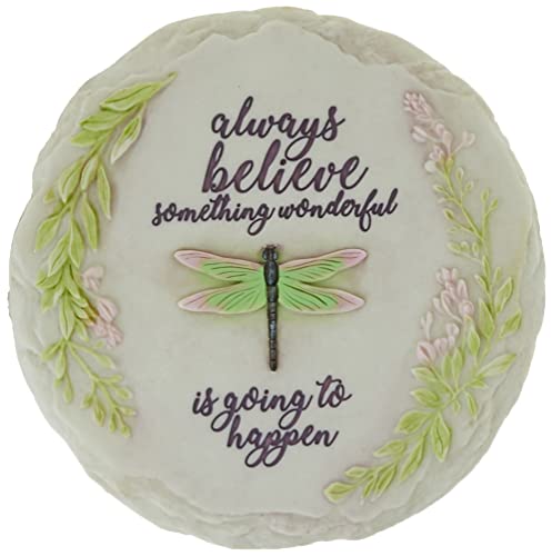 Spoontiques - Garden Décor - Always Believe Stepping Stone - Decorative Stone For Garden #TOP1