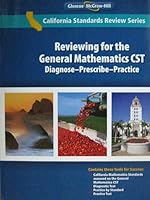 Reviewing for the General Mathematics CST 0078795419 Book Cover