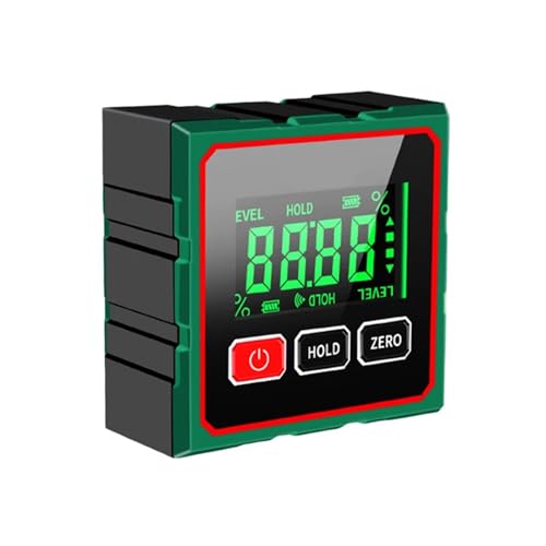 Medidor Digital de Ángulo con Base Magnética miniatura 1