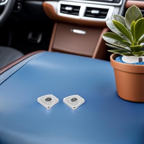 Calcomanías de diamantes de imitación y aleación para perno de puerta de automóvil 7
