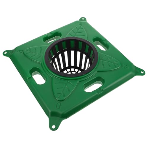 Milisten Floating Planter Basket for Aquaponics and Hydroponics Plastic Floating Island for Water Gardens Versatile Aquatic Plant Holder for Outdoor Decoration and Biodiversity Enhancement