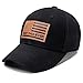 68LDROOTER Best Dad Ever American Flag Hat, Dad Hat Fathers Day Birthday Gifts for Dad Papa from Daughter Son Black Cap (US, Alpha, One Size, Black)