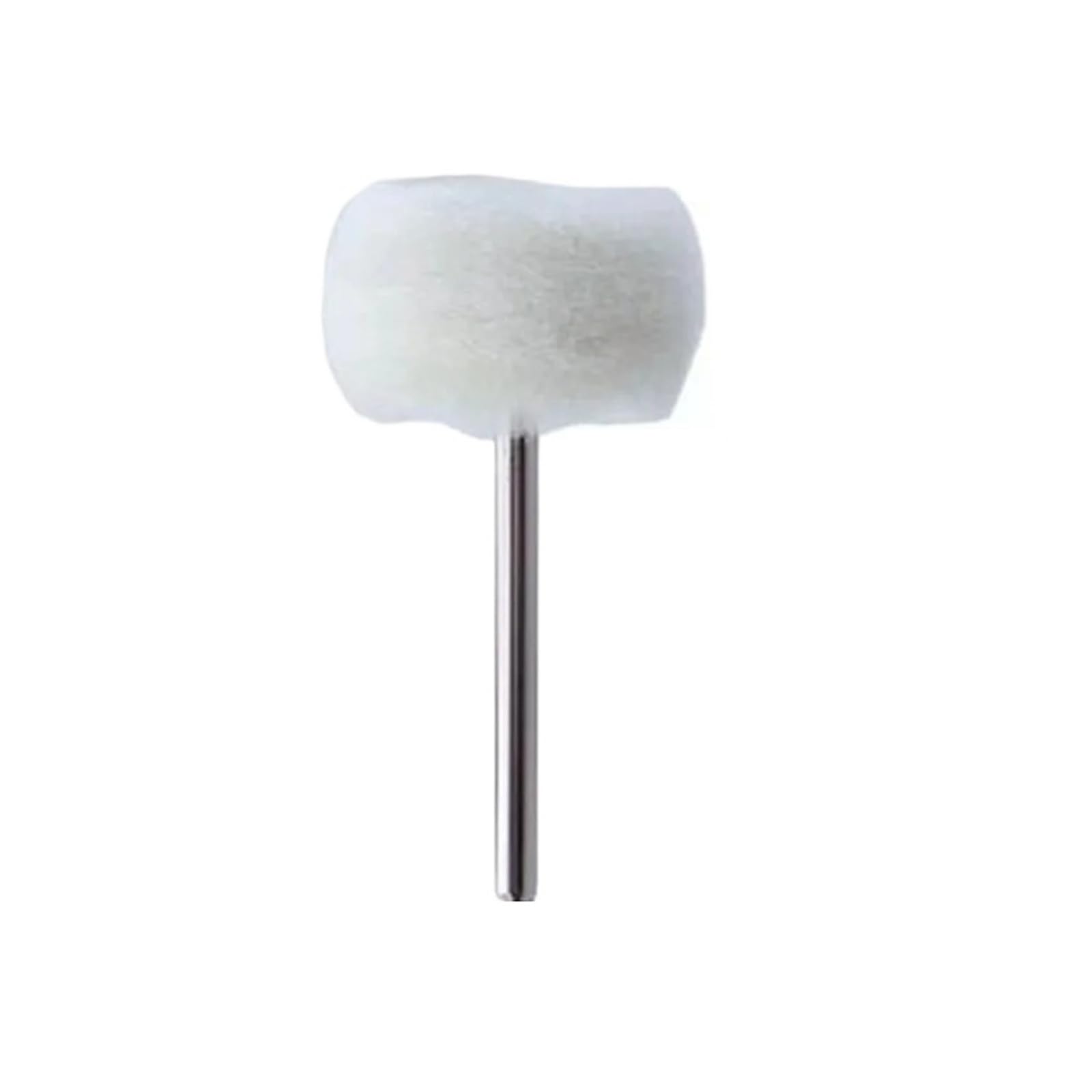 10Pcs grinding sanding head abrasive disc felt 2.35mm Shank buffing wheels metal Polish Brush Drill Rotary Tool Accessories(3mm Shank)