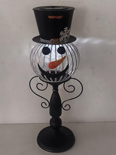 Lampe de table solaire bonhomme de neige étanche pour décoration de jardin - 6