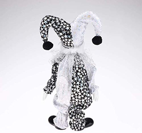 Clown Doll Clown Model Porcelain Doll Circus Props Delicate Arts Crafts For Home Decoration Desk Ornaments - Style C #TOP3