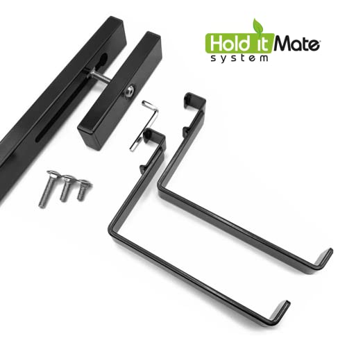 Hold It Mate Planter Box Mounting Hardware For Vertical Spindled Deck Railing 20" #TOP4