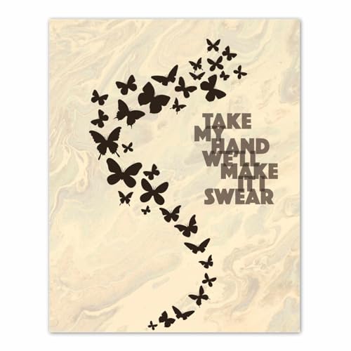 Song Lyrics Art Living on a Prayer - Lyrically Inspired