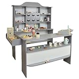 Roba Kaufladen aus Holz - Großer Kaufmannsladen für Kinder - Marktstand - Shop