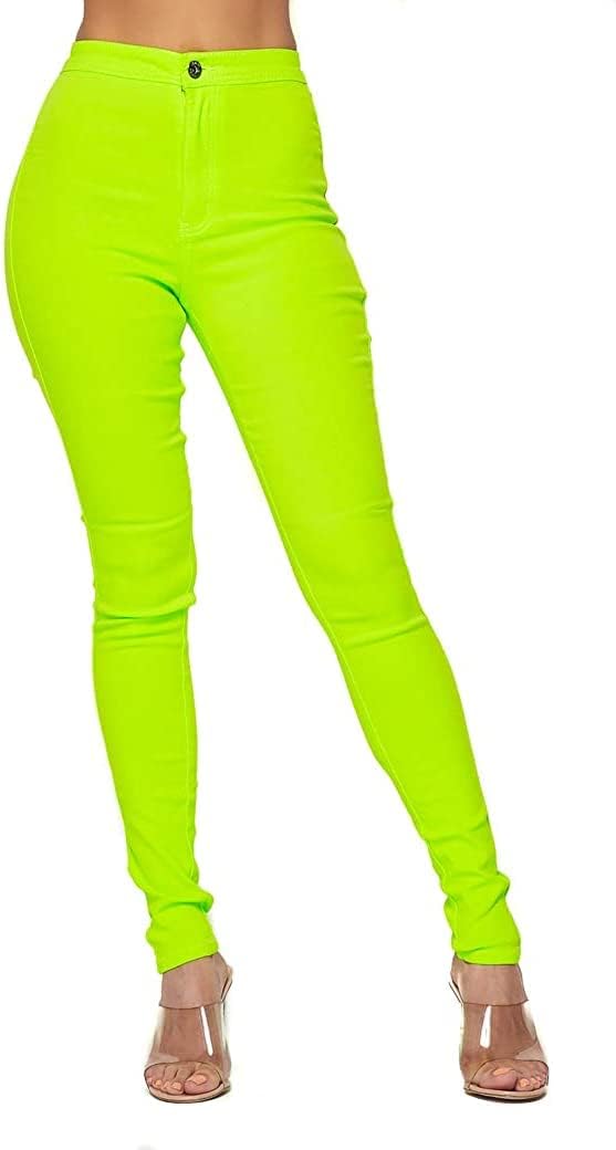 SOHO GLAM Super High Waisted Stretchy Skinny Jeans