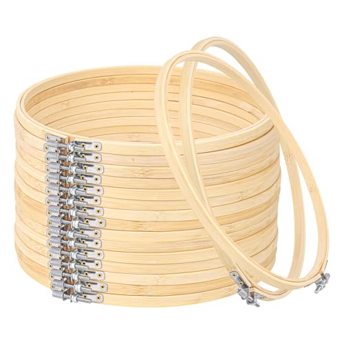 Aros de bordado para decoración de bodas y fiestas, bastidores de madera para artesanía DIY