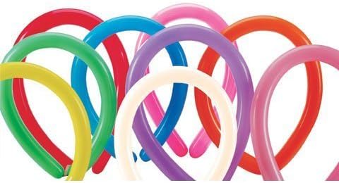 Betallatex 160B Fashion Assortment Tying Balloons (100ct)