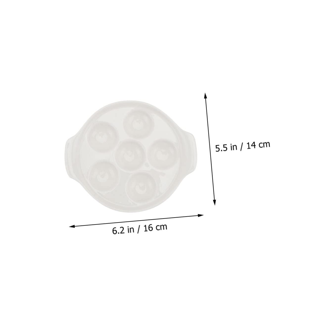 BEBEMOKO Snail Baking Plate Set Ceramic Escargot Shells Casserole Cookware Baking Supplies Dishwasher Safe